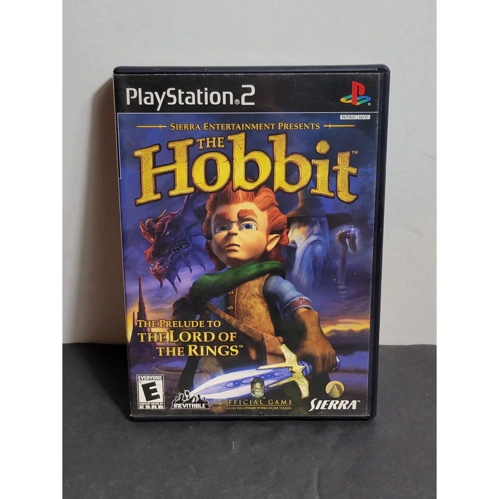 The Hobbit / Sony PS2 PlayStation 2 Game W/ Manual Tested Works